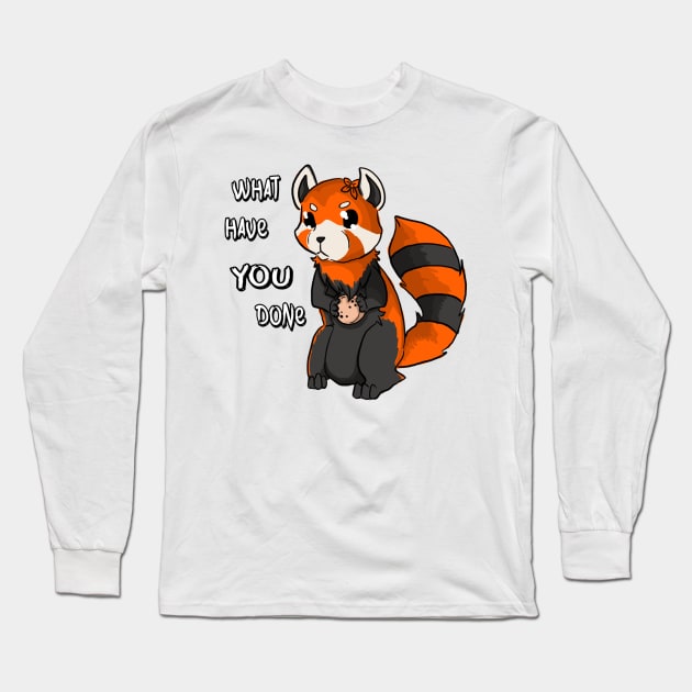 What have you done Long Sleeve T-Shirt by Make_them_rawr